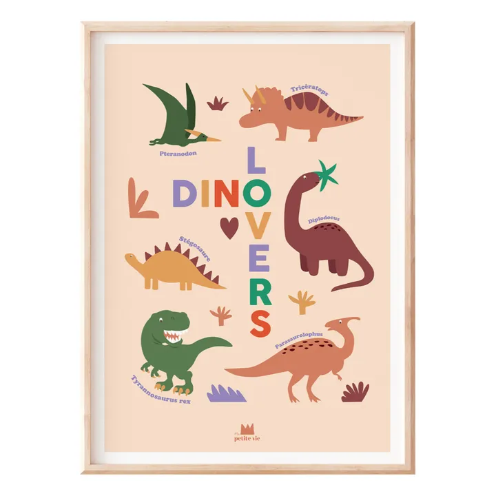 Ma petite vie Affiche pédagogique Dinosaures