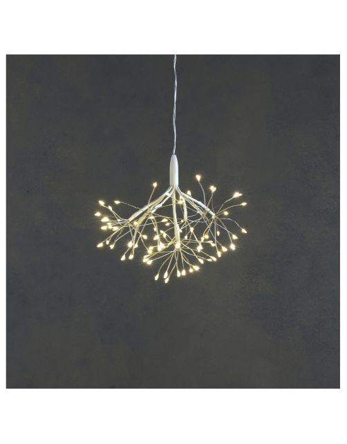 Luca Lighting Dandelion Clusterverlichting Flash - Verlichting - 20 cm Wit 80 led