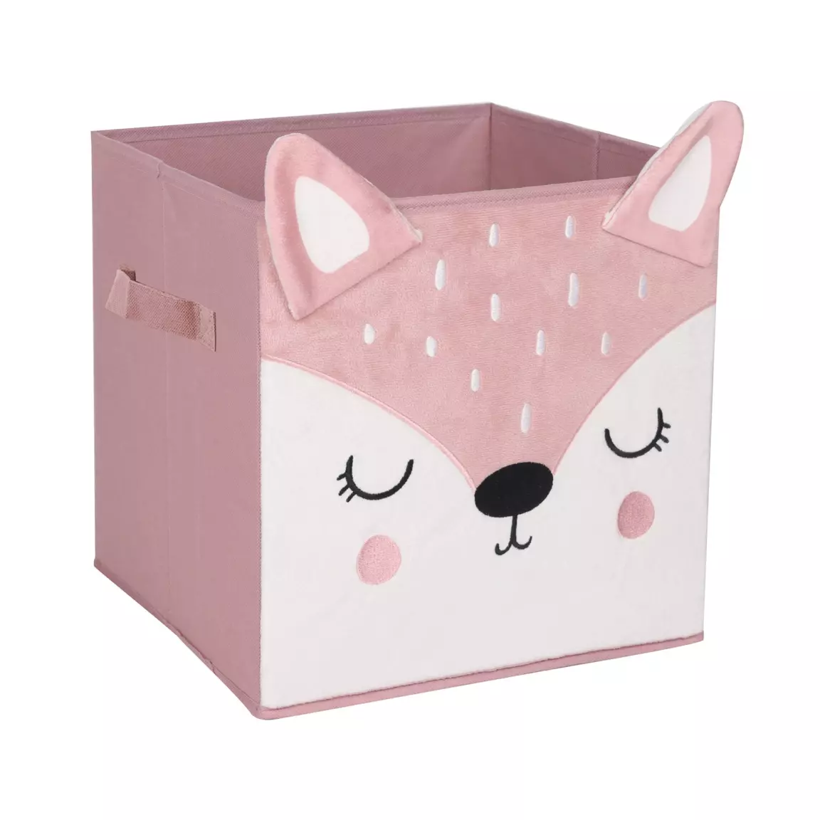 Panier de rangement enfant (29 x 29 cm) Biche Rose