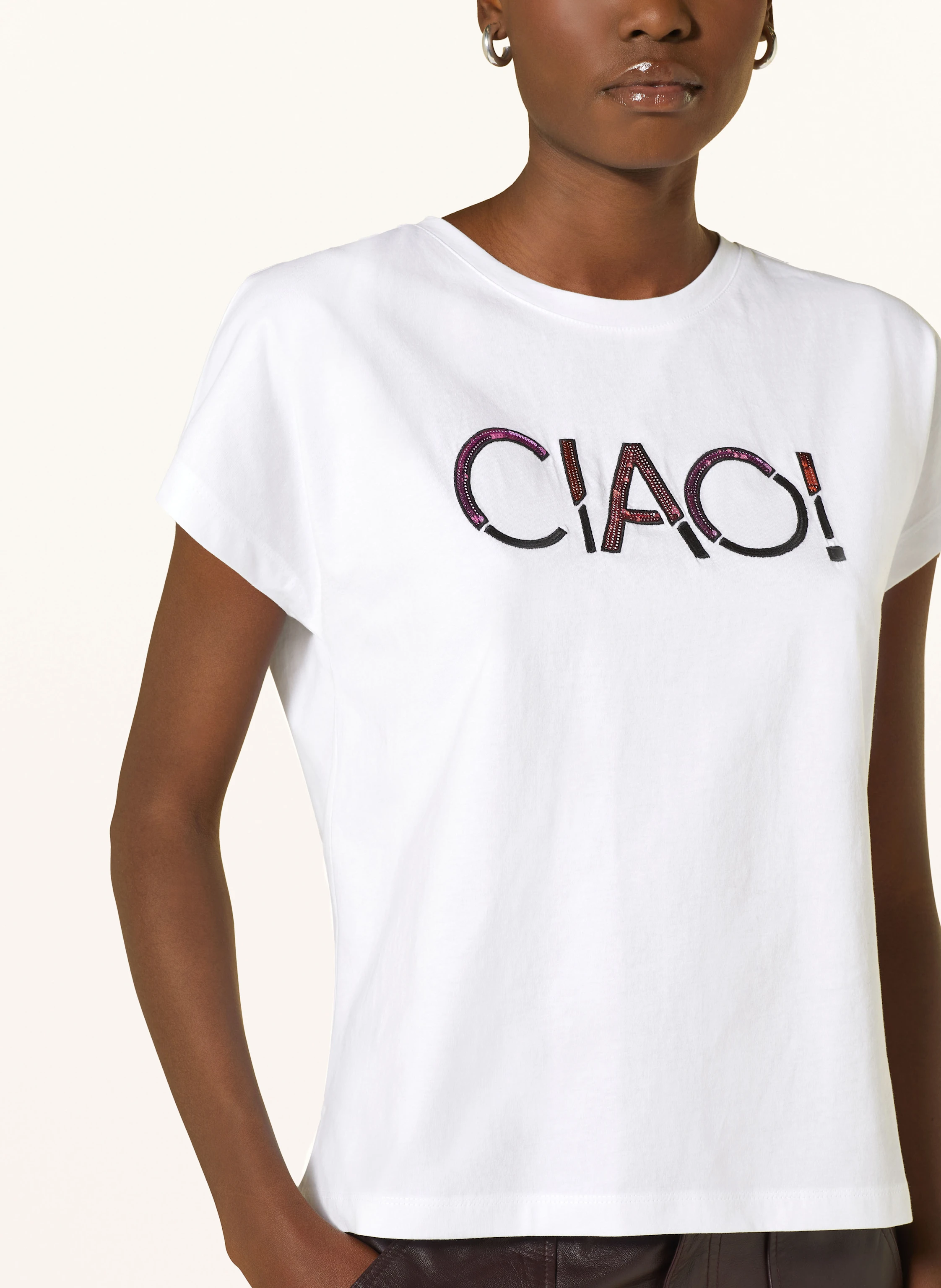 darling harbour T-Shirt mit Pailletten