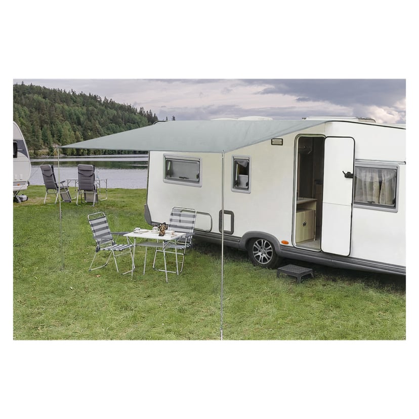 Soltak til campingvogn 2,5x2,5 m