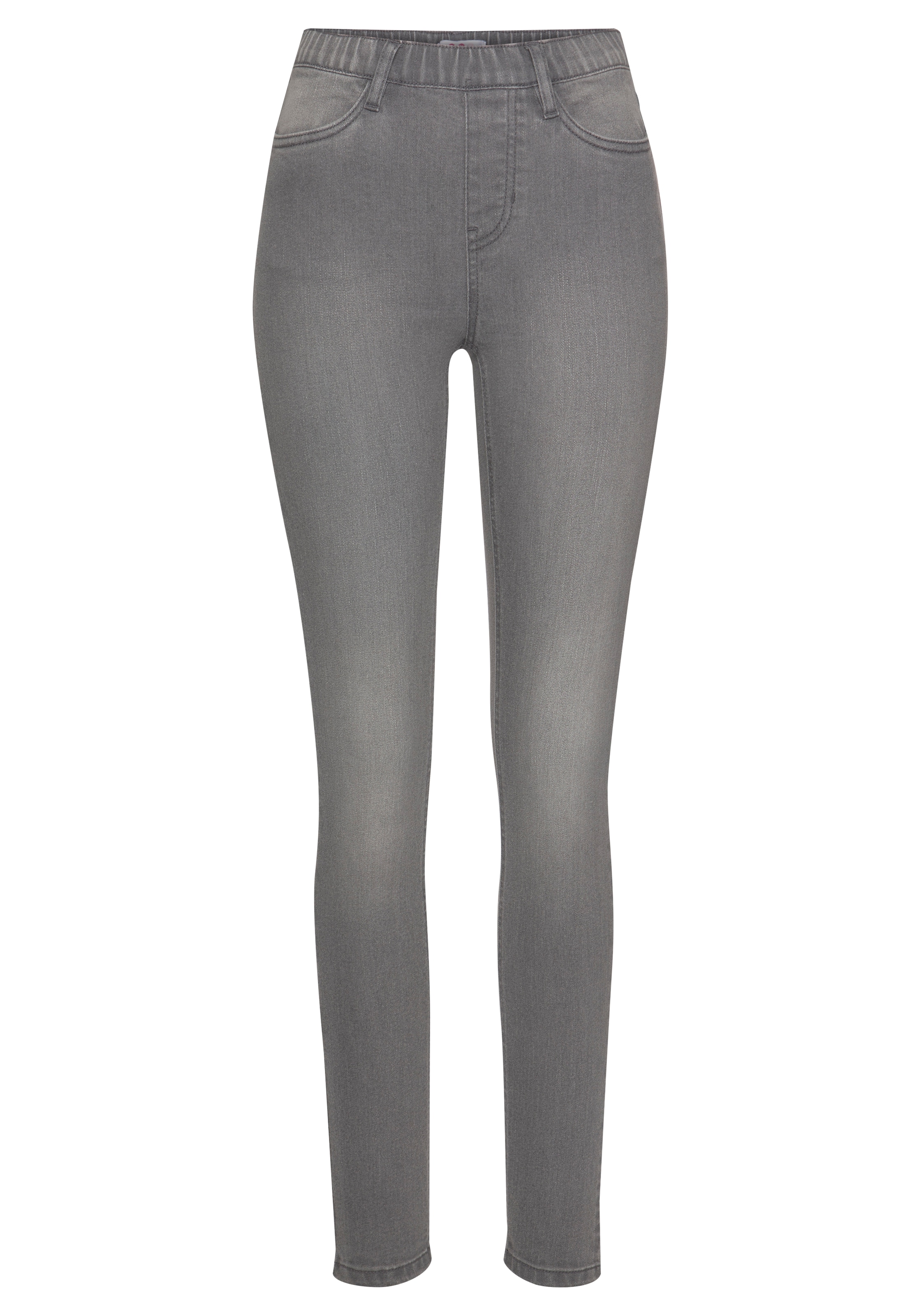 Flashlights Jeansjeggings, 2er-Packer Packung, enge Passform,  Röhrenjeans,  Used-Look-Waschung,  hohe Leibhöhe