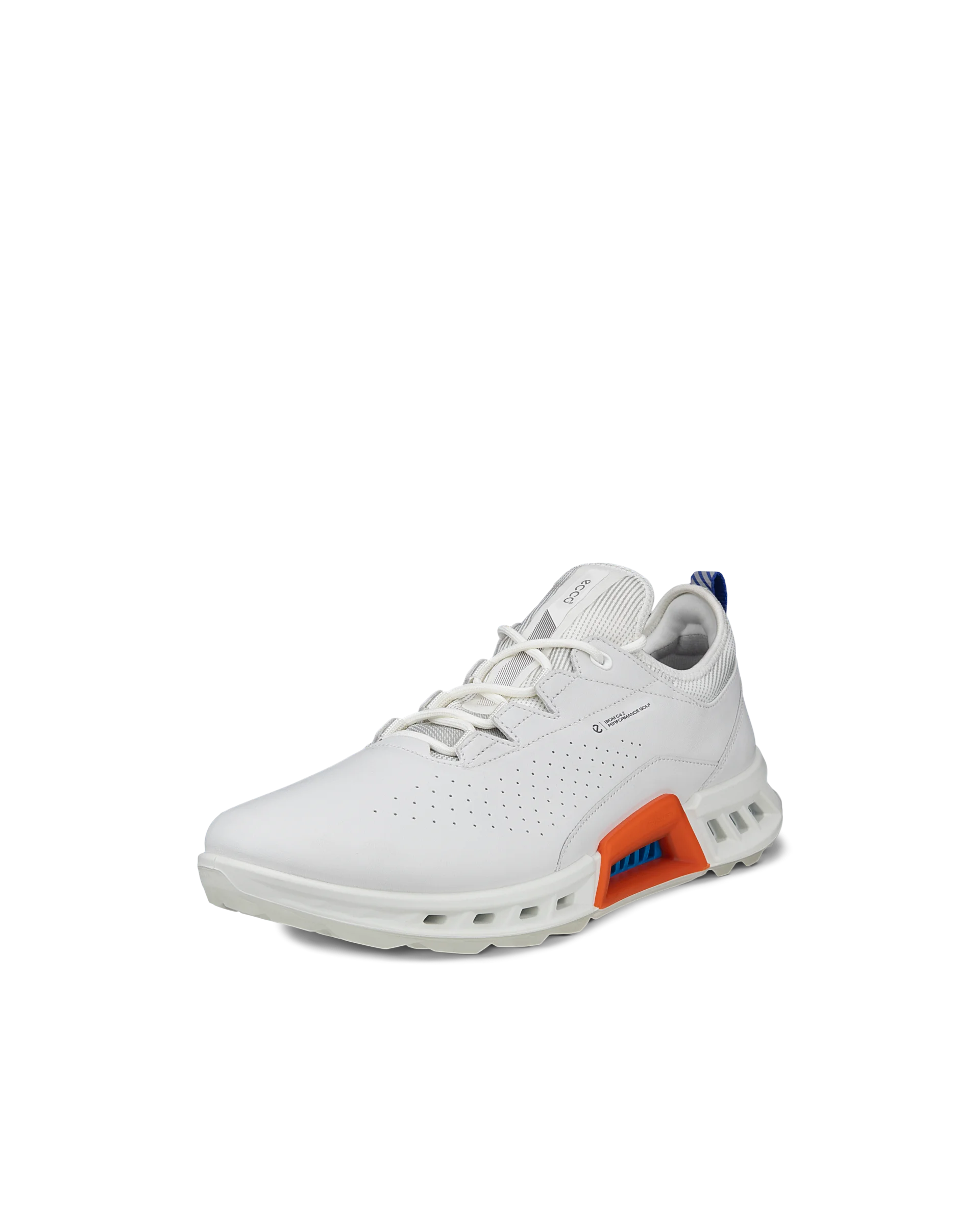 ECCO M GOLF BIOM C4 Herren Golfschuh aus Leder mit Gore-Tex Weiß