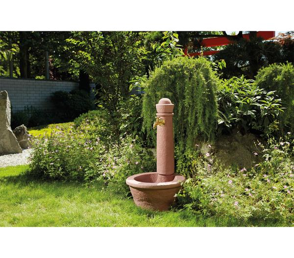 GARANTIA Kunststoff-Gartenbrunnen Roma, Ø 54