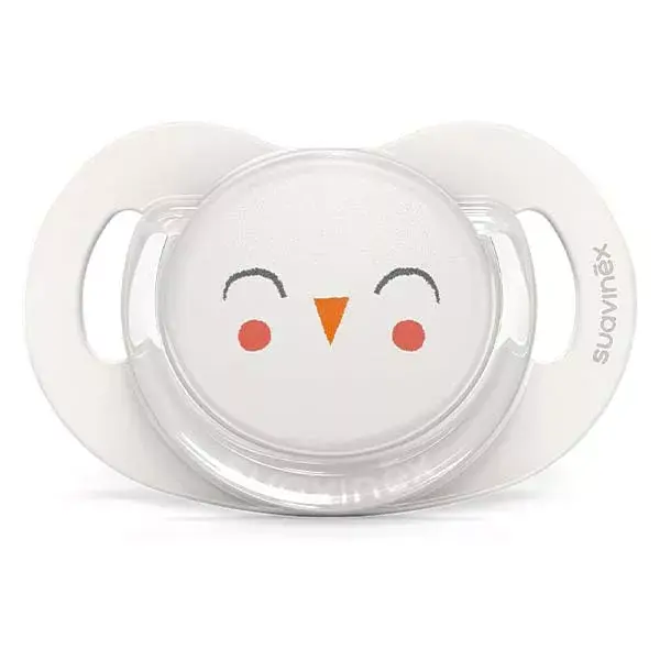 Chupeta Suavinex Bonhomia Symmetrical SXPro 6-18 meses Bege