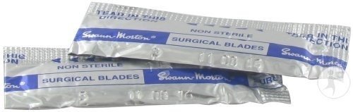 Swann Morton Bistouris N°15 Lames Non Stériles 10 Pièces