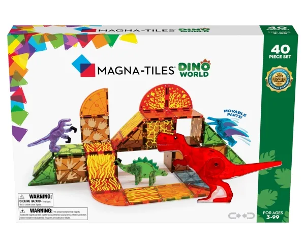 Magna-Tiles Dino World 40 pcs set