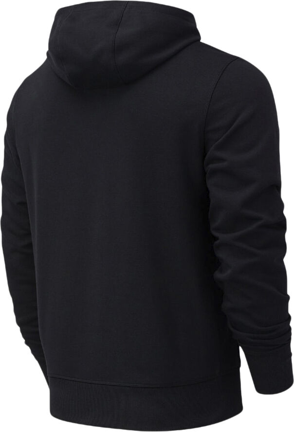 New Balance stacked logo hoodie Brown