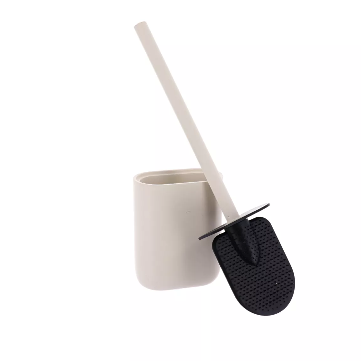 Brosse WC ovale Japandi Beige