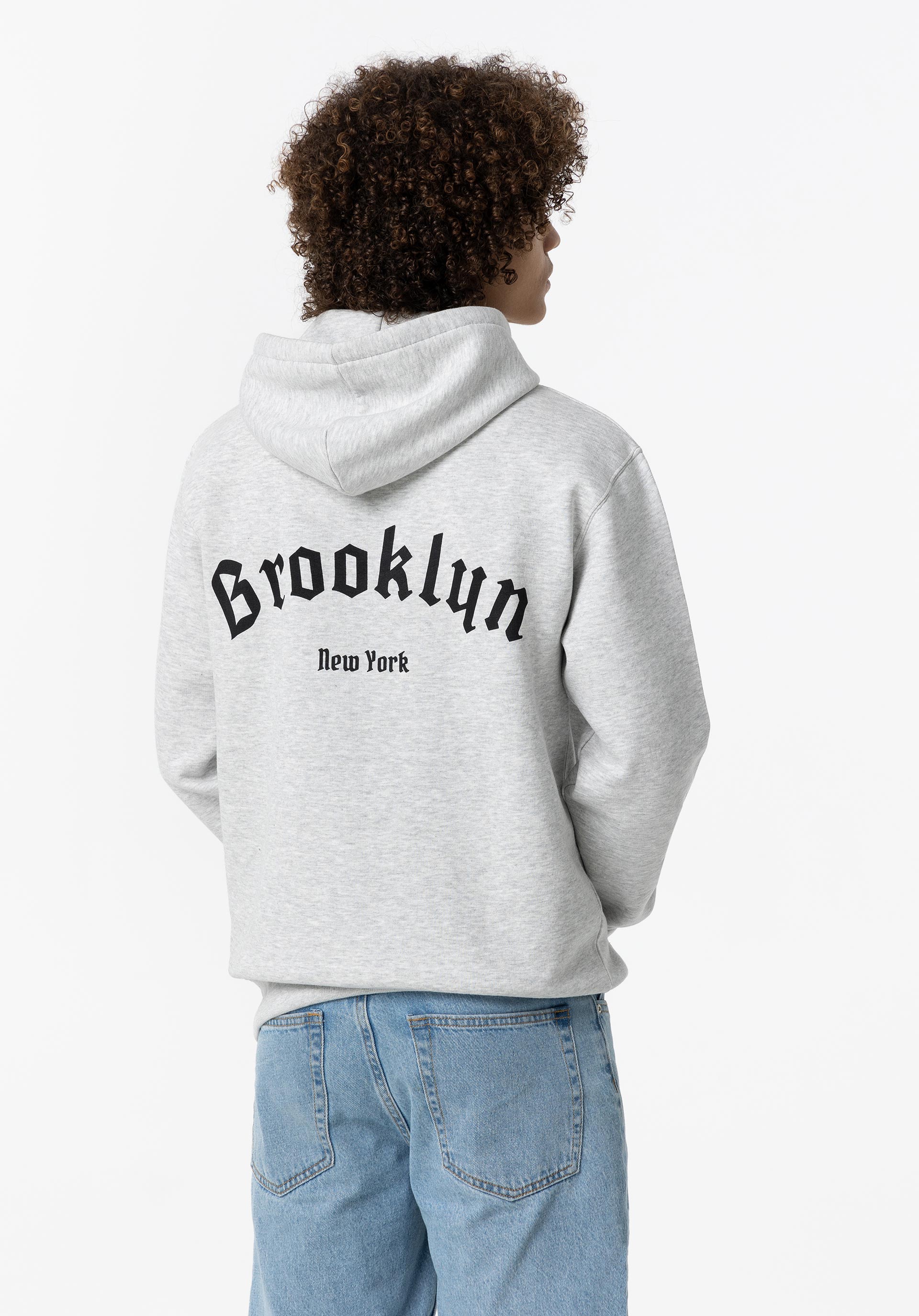 Hoodie com Estampado nas Costas