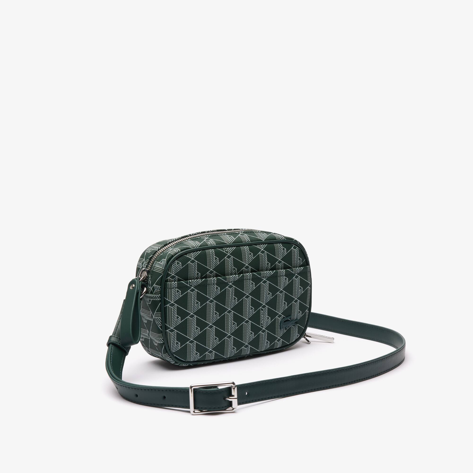 Daily Lifestyle Umhängetasche Slim mit Monogramm Umhängetaschen & Gürteltaschen - Grün - Lacoste - Unisex