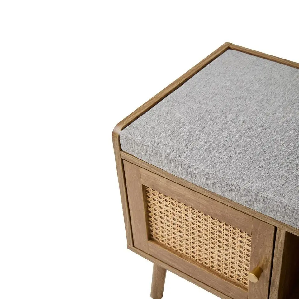 Calicosy - PALMO Bank - B100 cm - Licht hout 100 cmx39 cmx49 cm