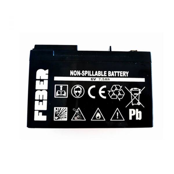 Feber Bateria 6V 7.5 AH - F800004279