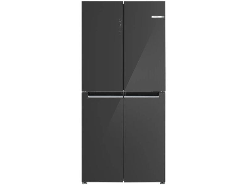 Bosch Kühl-Gefrierkombination KMC85 lEEA Grau, Rechts und L Kombigerät mit Kühlschrank und Gefrierschrank