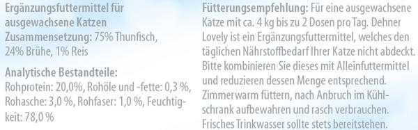 Dehner Premium Lovely Nassfutter für Katzen
