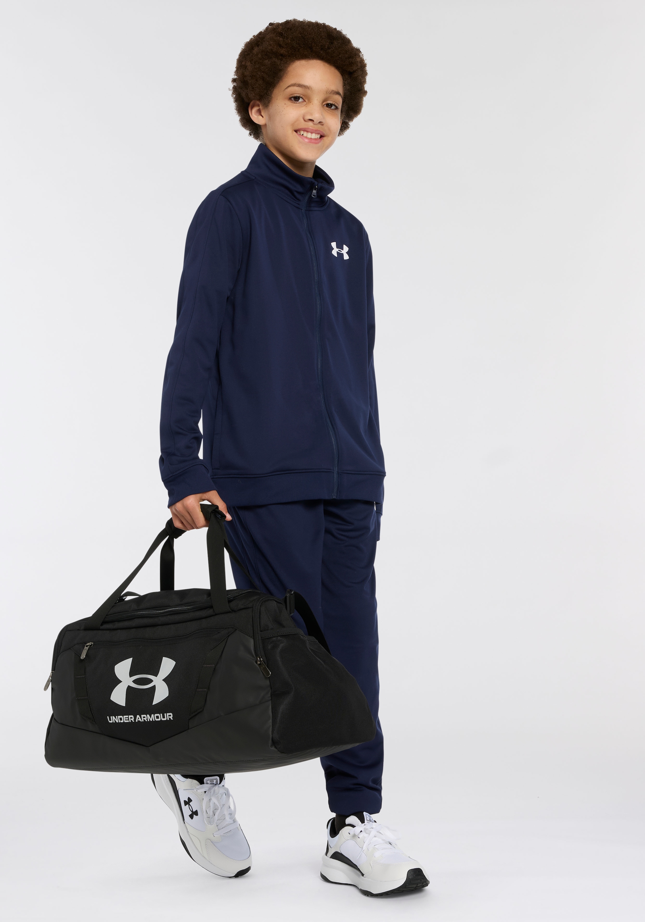 Under Armour® Trainingsanzug »UA RIVAL KNIT TRACK SUIT« 1 Stk. tlg. Für Kinder - Material innen weich angeraut