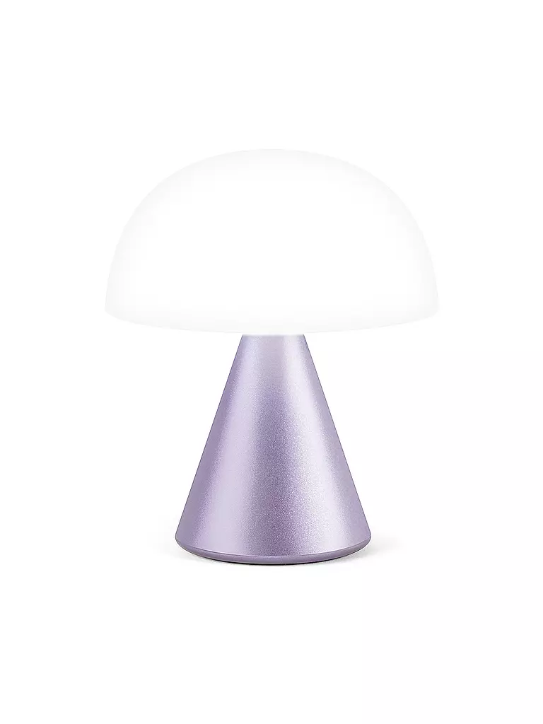 LEXON LED Lampe MINA M 11cm Silver silber