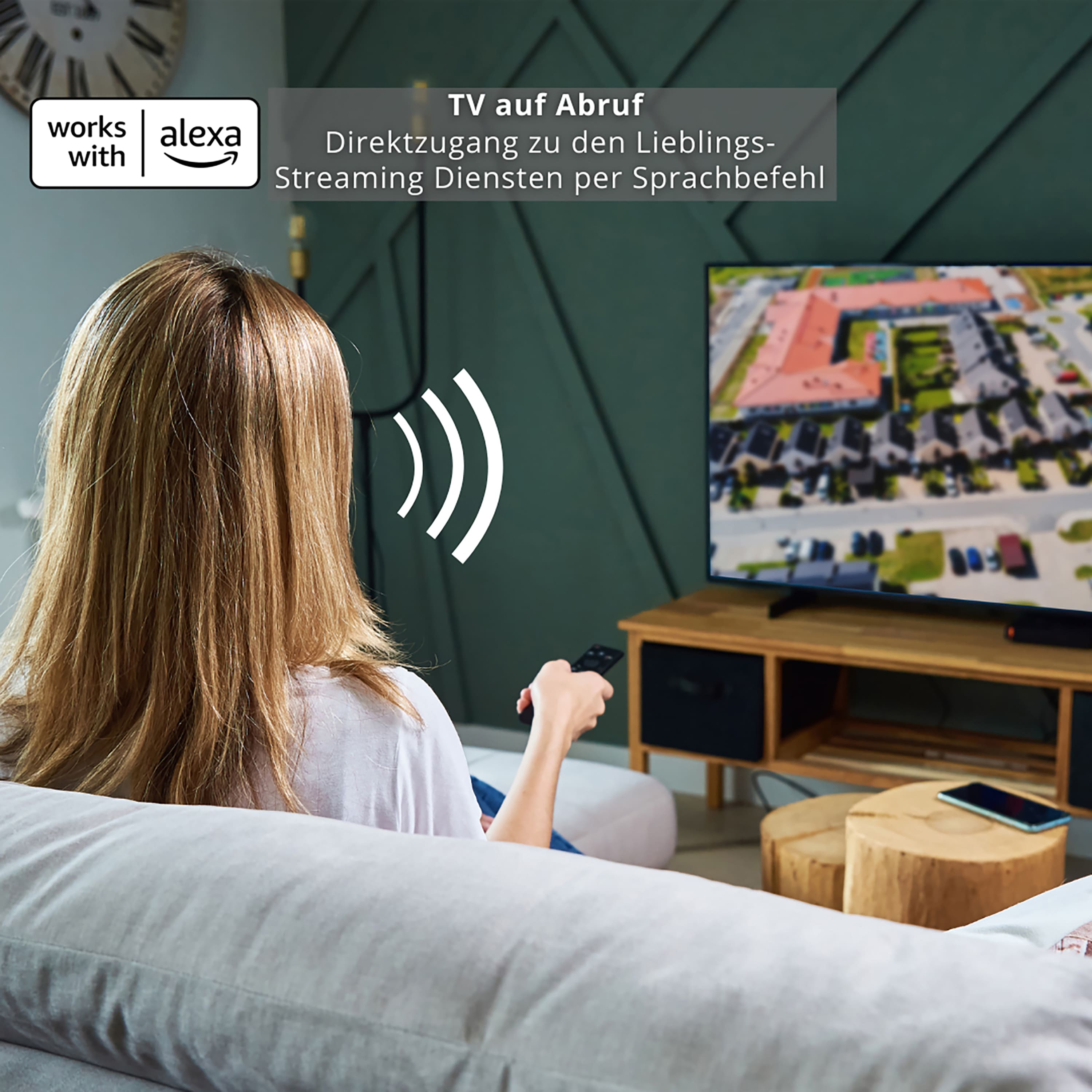 Toshiba 40LV2E63DA 40 Zoll Fernseher / VIDAA Smart TV (Full HD, HDR, Triple-Tuner, Dolby Audio)