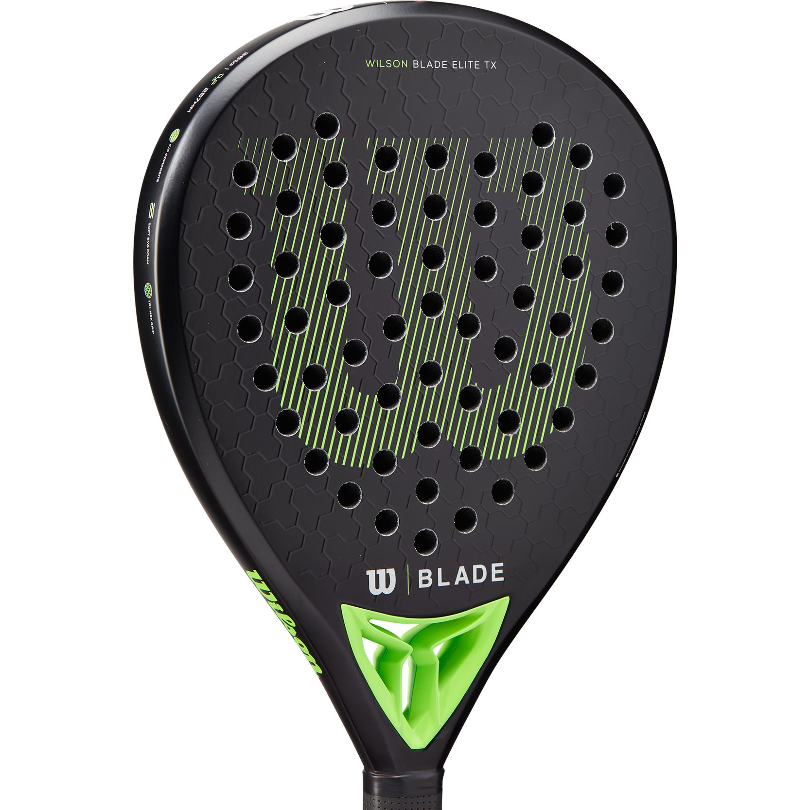Wilson Elite TX V2 2024 Padelschläger schwarz