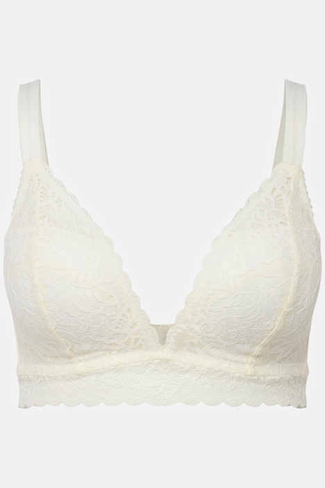 Bralette, Spitze, Softcups, ohne Bügel, Cup C-D
