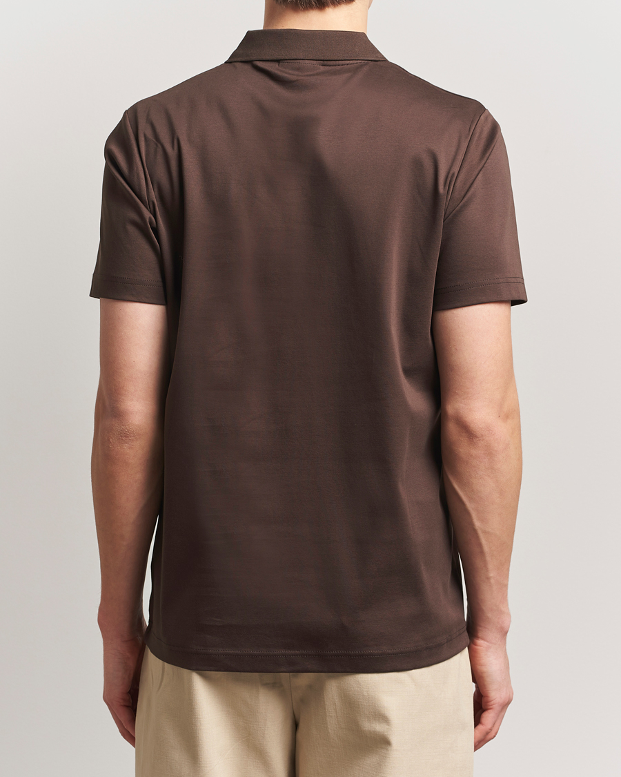 NN07 Paul Mercerized Polo Demitasse Brown