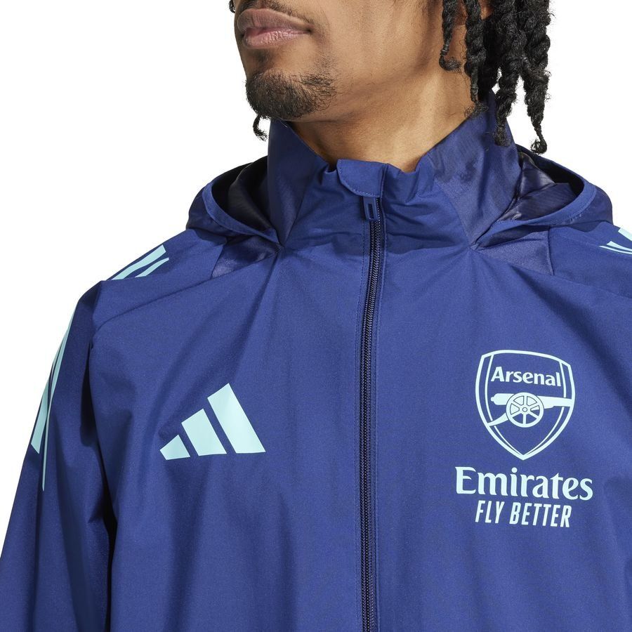 Arsenal Veste All Weather Tiro 24 - Bleu