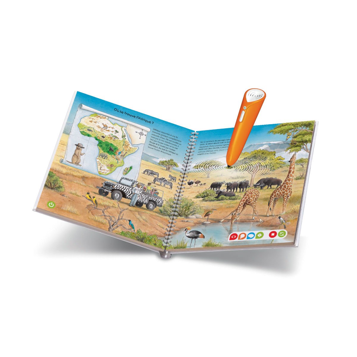 Tiptoi animaux afrique