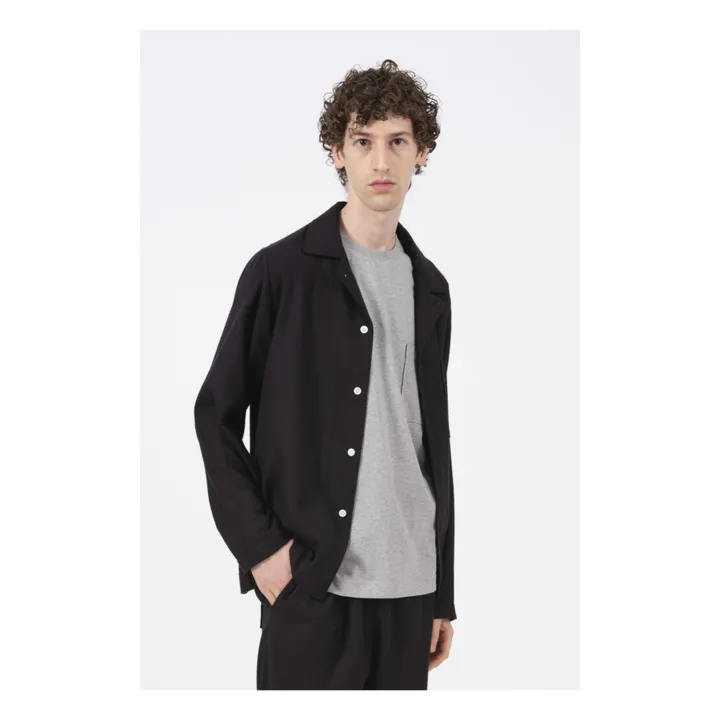 Talc Chemise de Pyjama Aragon | Noir