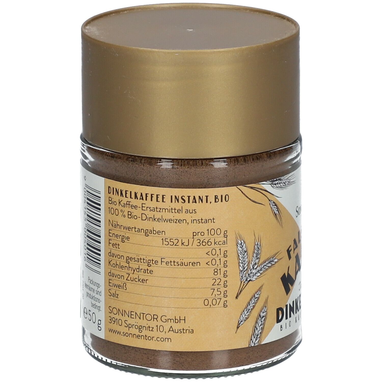 SonnentoR® Dinkelkaffee Falscher Kaffee Instant