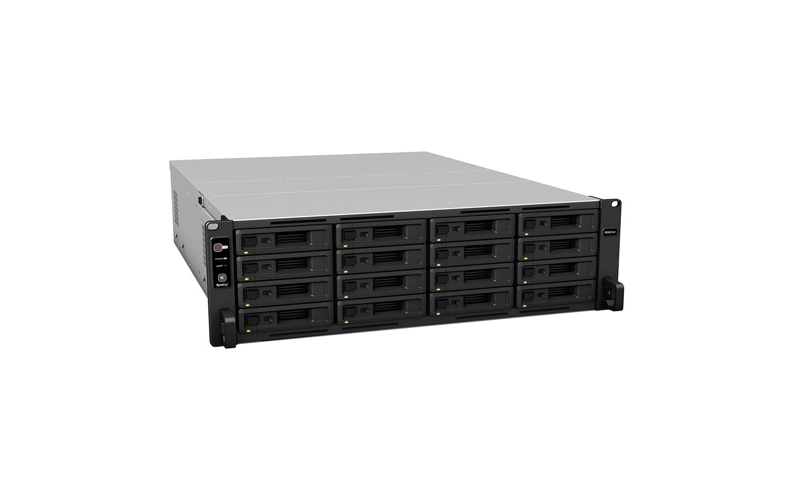NAS RackStation RS4021xs+ 16-bay<br>Leistungsstarker 3HE-Speicher für Datenverwaltung der Enterprise-Klasse