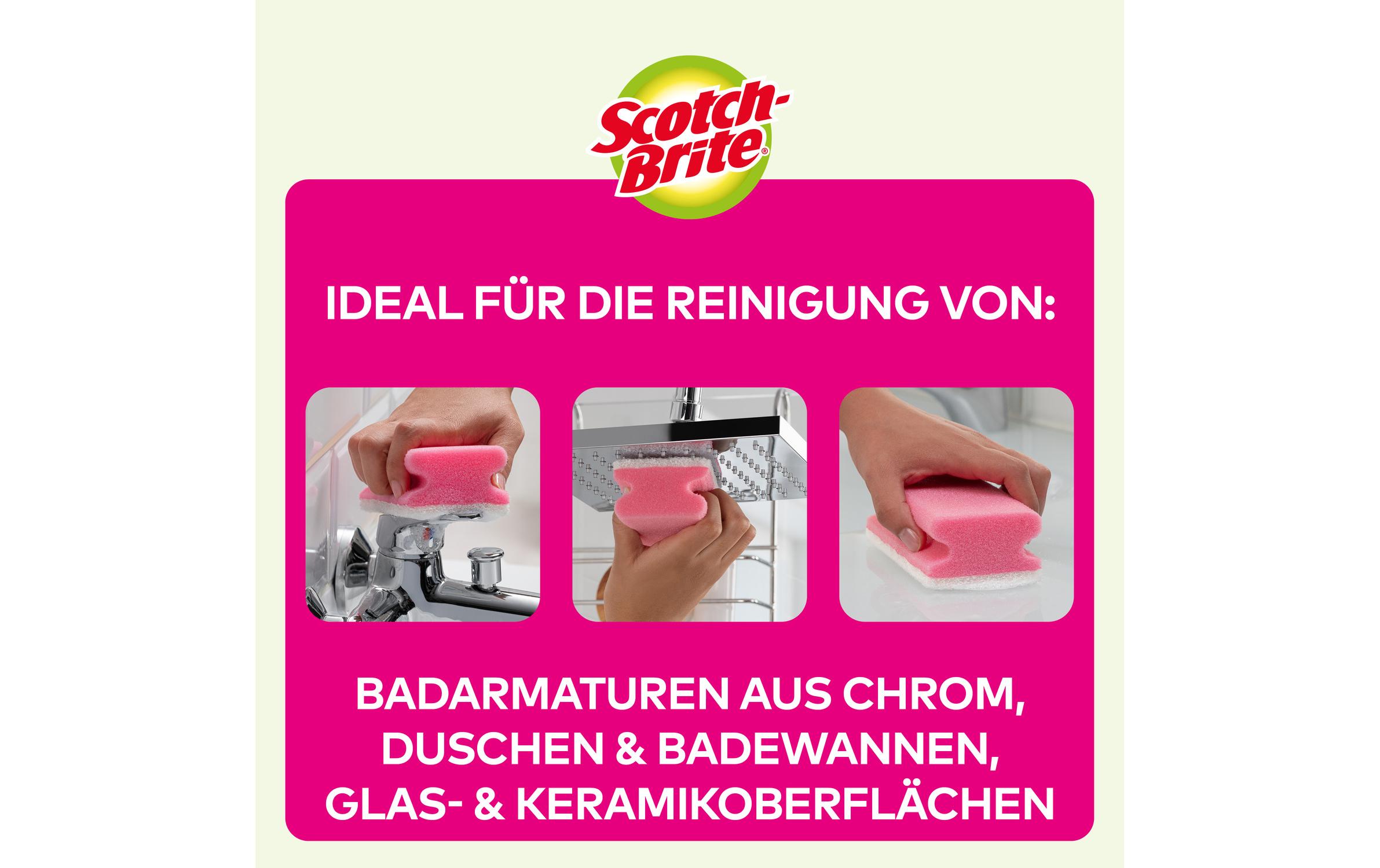 Schwamm Scotch-Brite Bad XXL 1 StückReinigungsschwamm für Ihr Bad von 3M
