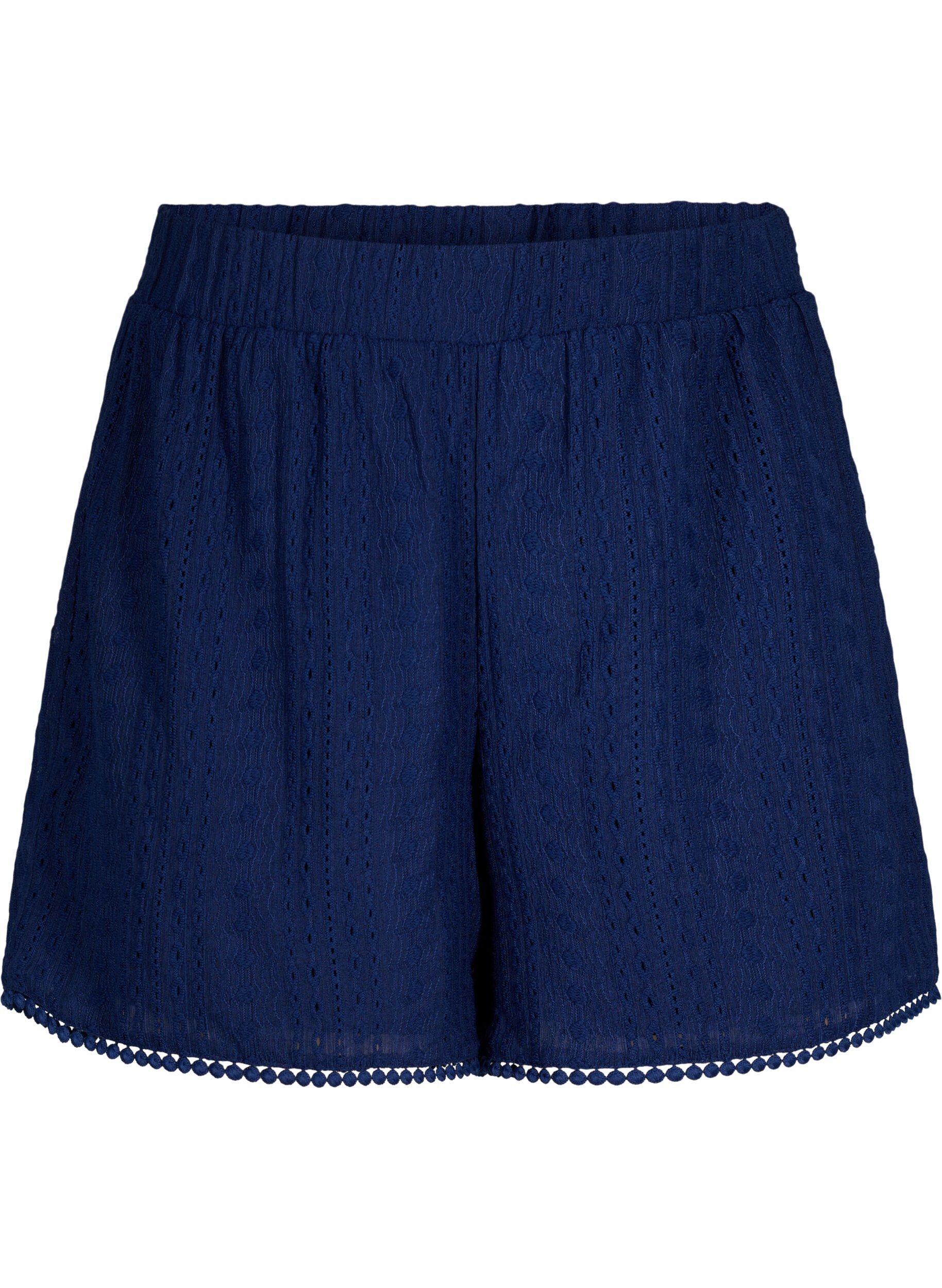 Shorts med strukturmønster