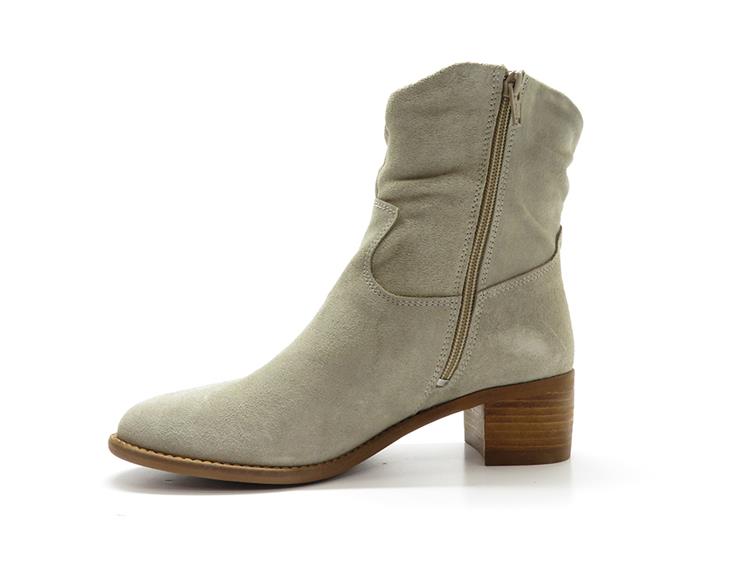 AQA Shoes A8352 velour chateau gray