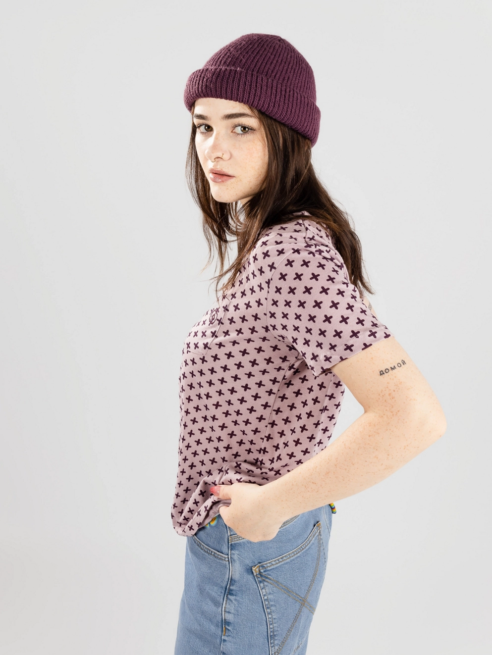 Coal Redondo T-Shirt potent purple/sea fog