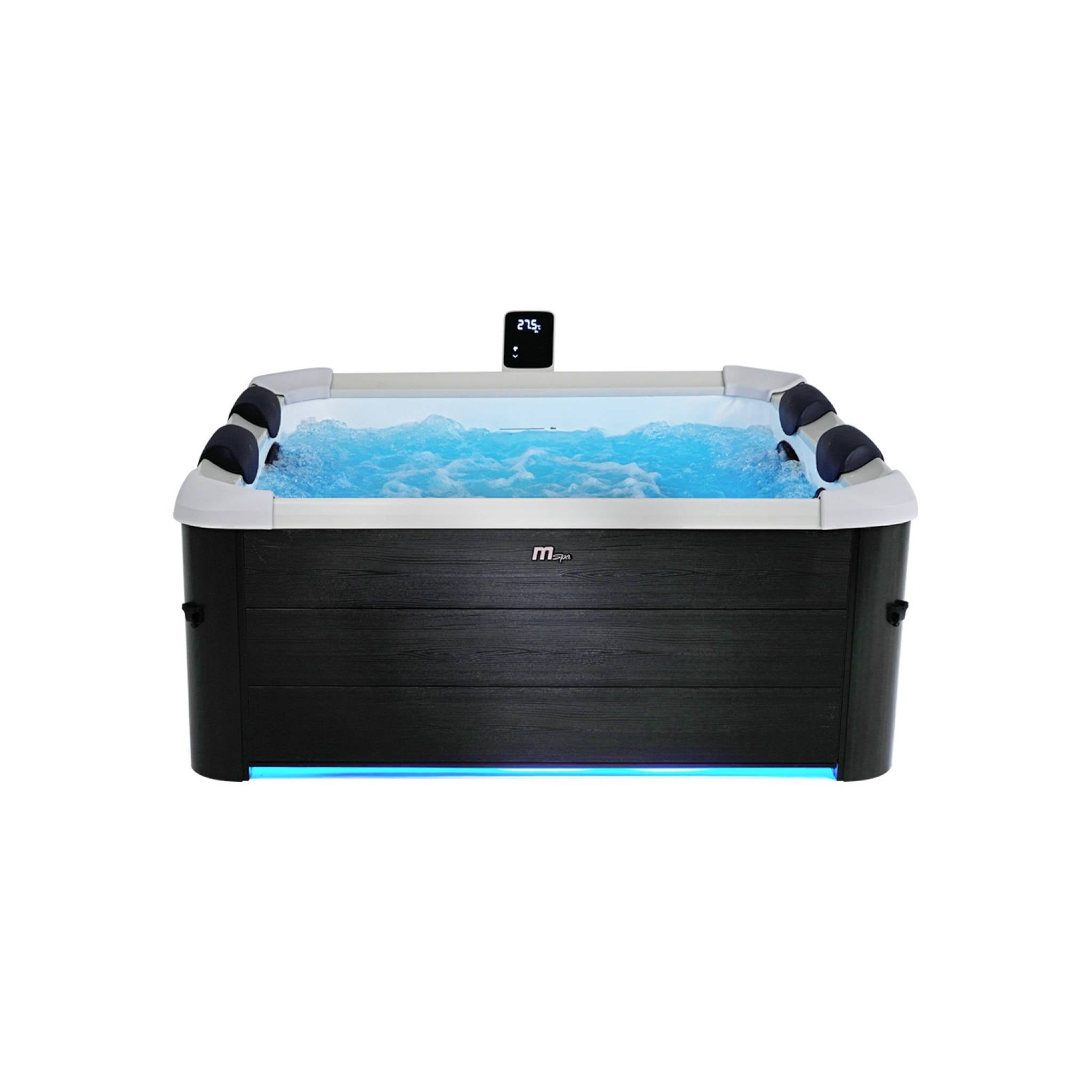 sweeek - Spa 6-persoons hydro-massage, 4 kussens en termische hoes