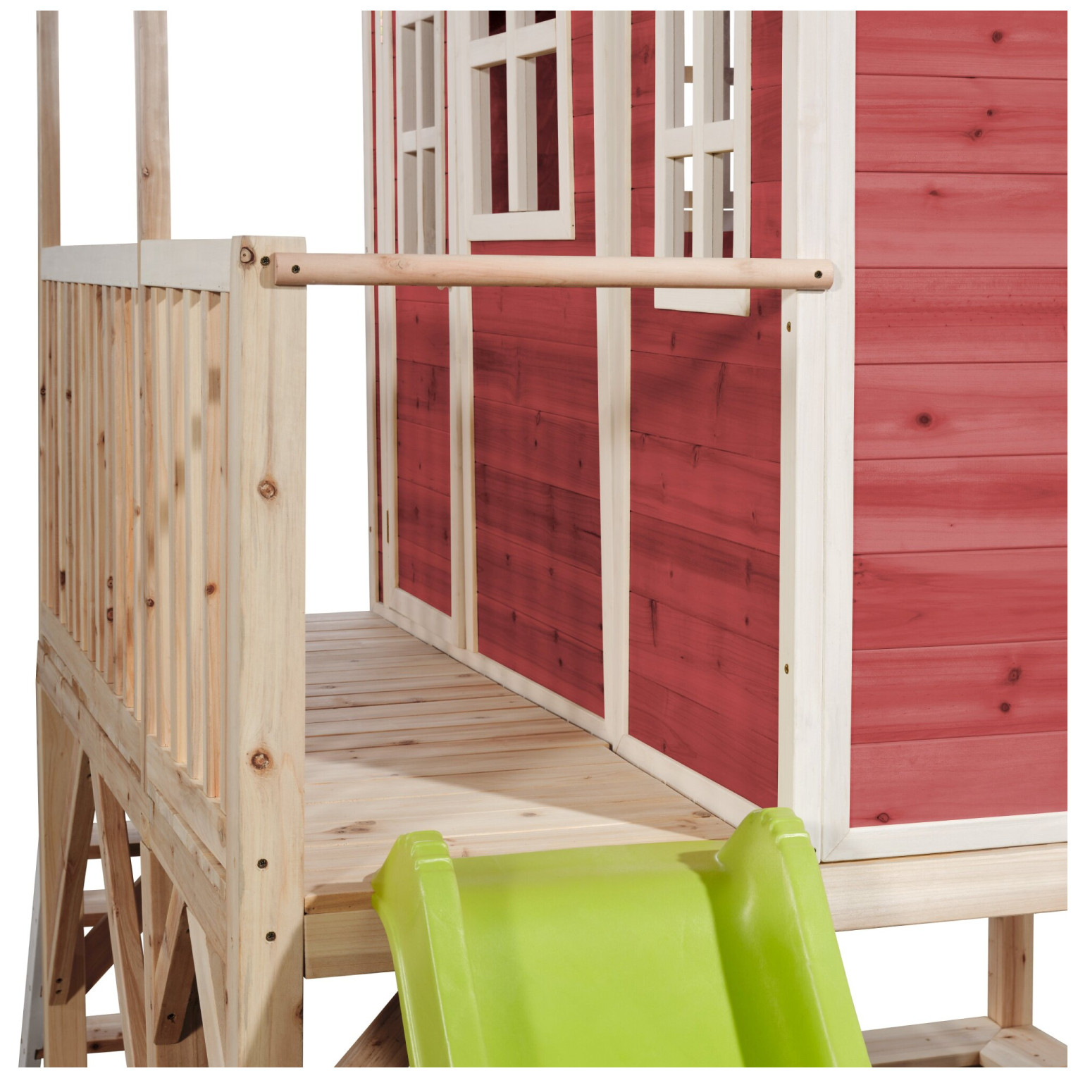 EXIT Loft 550 houten speelhuis - rood