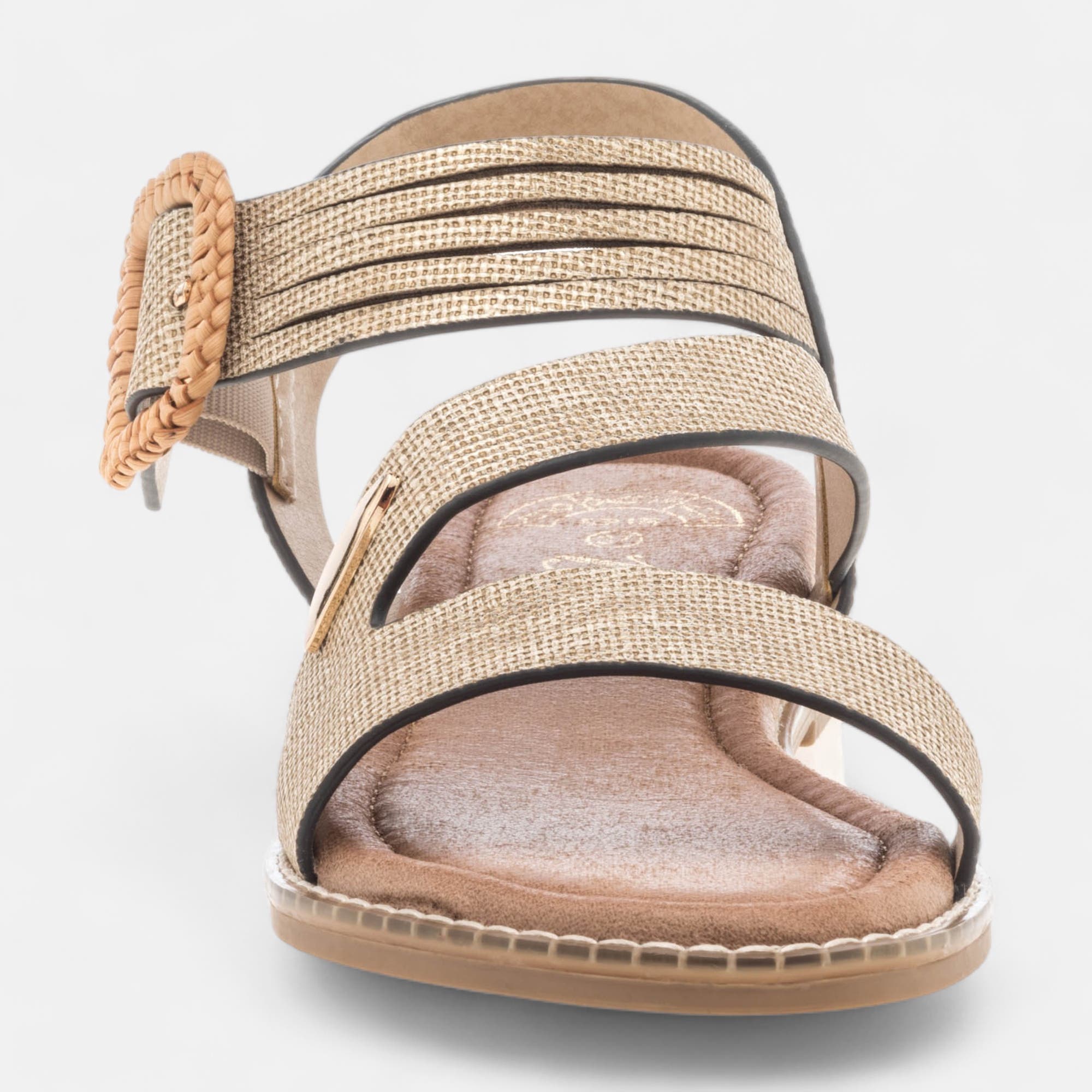 Nu-pieds Femme or