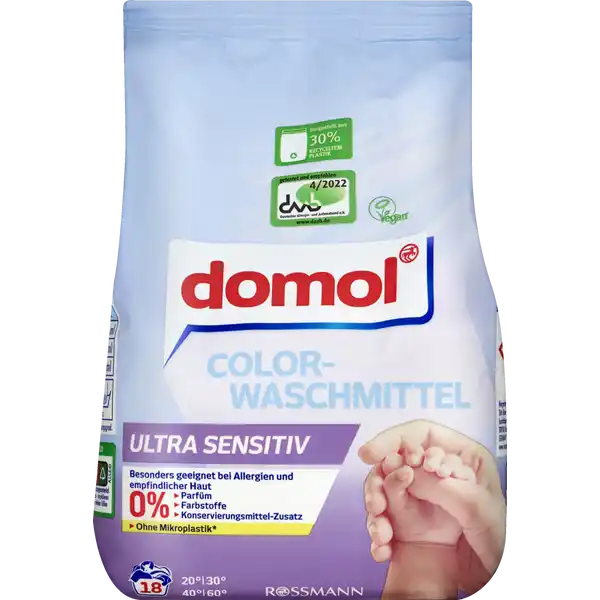Colorwaschmittel Ultra Sensitiv Pulver 18 WL