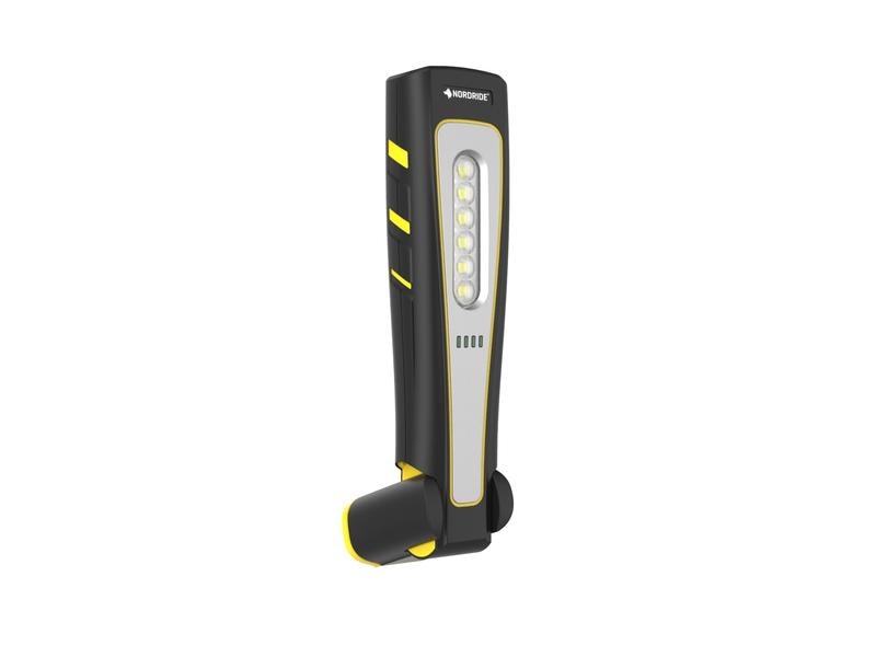 Nordride Handleuchte Work Light 500 lm, IP68, mit Magnet un Akku Handlampe, Taschenlampe