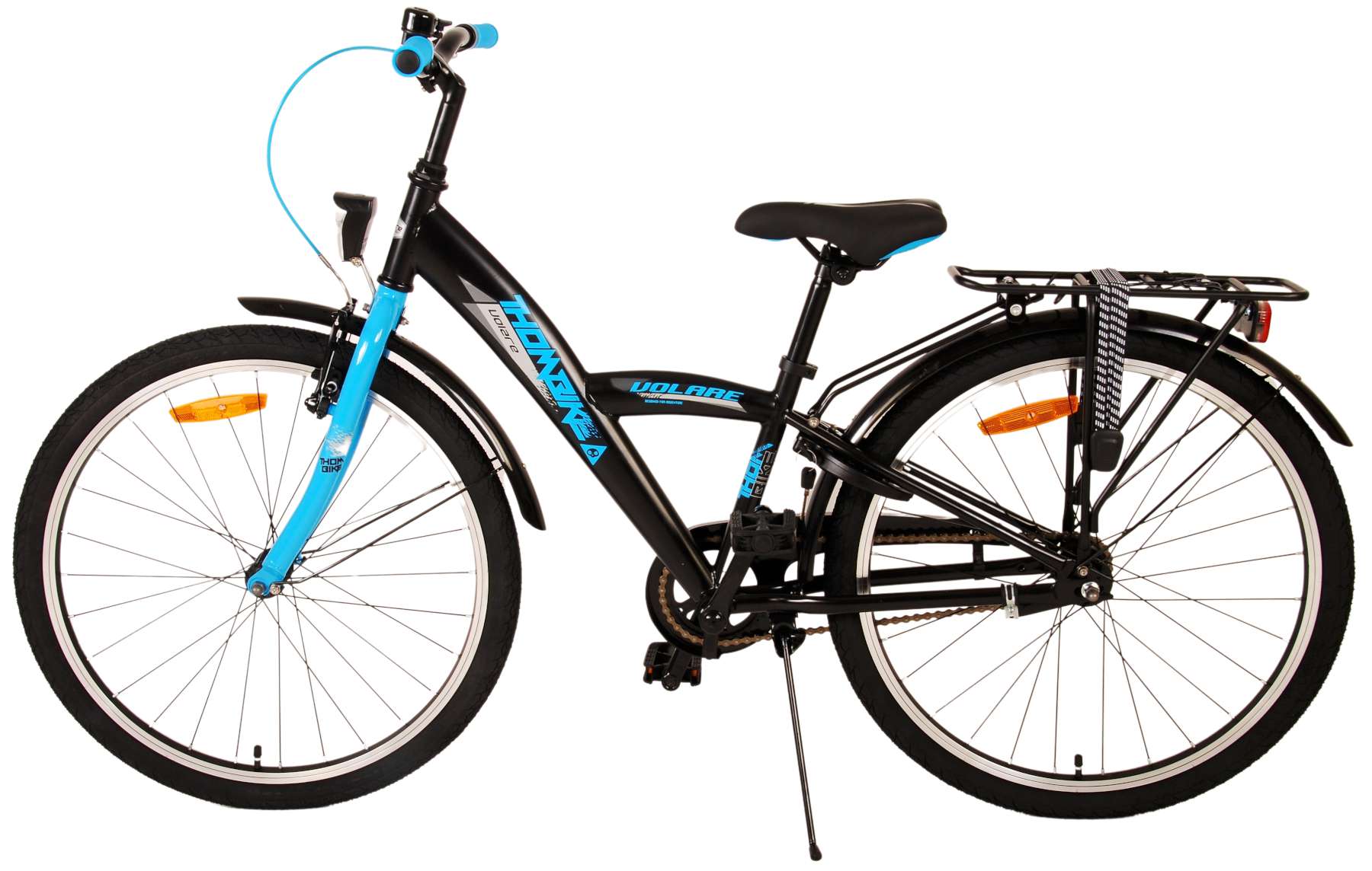TPFSports Thombike Kinderfahrrad - Jungen - Rücktritt + Handbremse - 24 Zoll - Blau