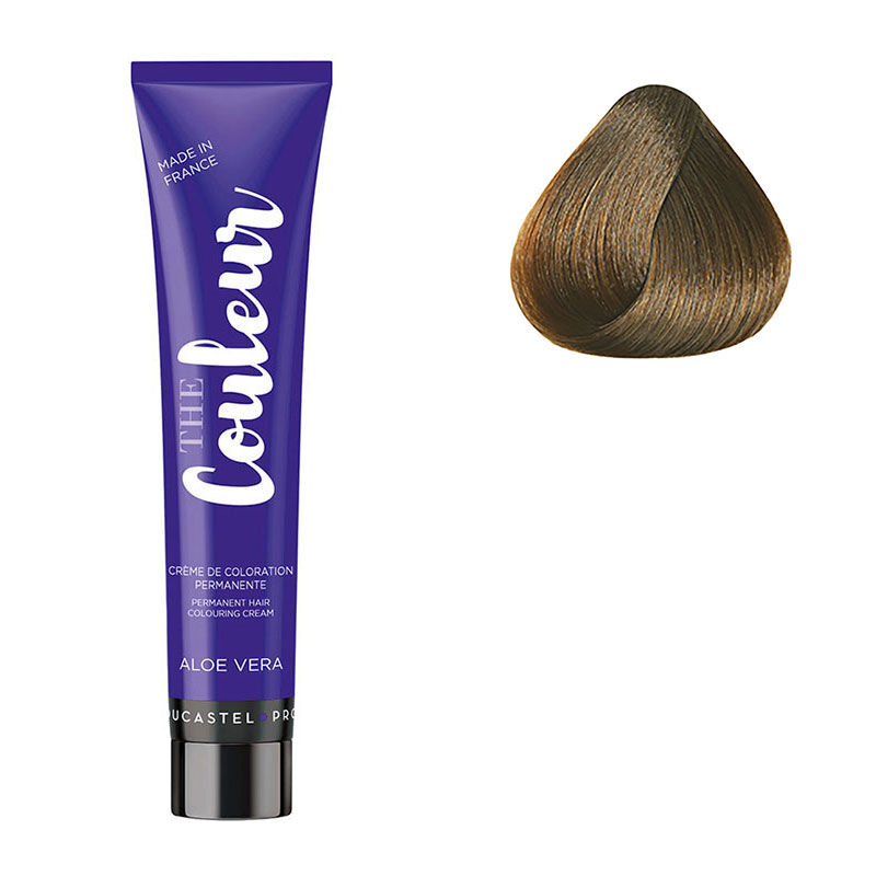 Coloration permanente The Couleur 7.73 Blond Marron Doré