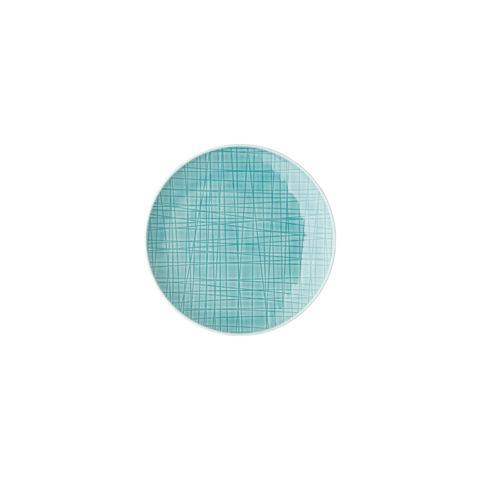 Mesh Colours Aqua Teller 15 cm flach