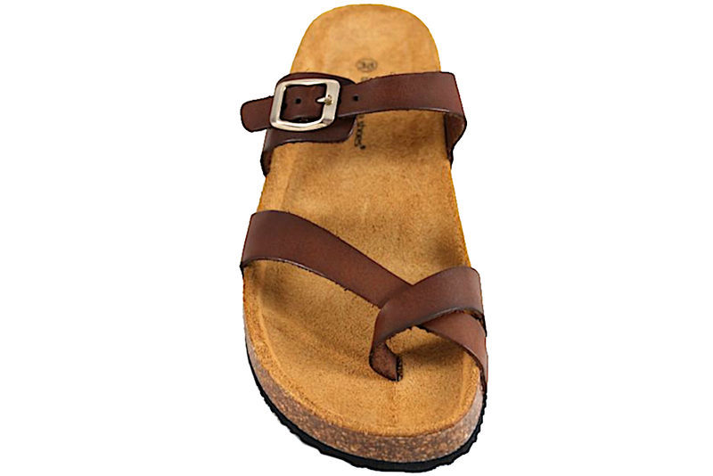 BELLA MODA SLENTERS I COGNAC GLAT SKIND