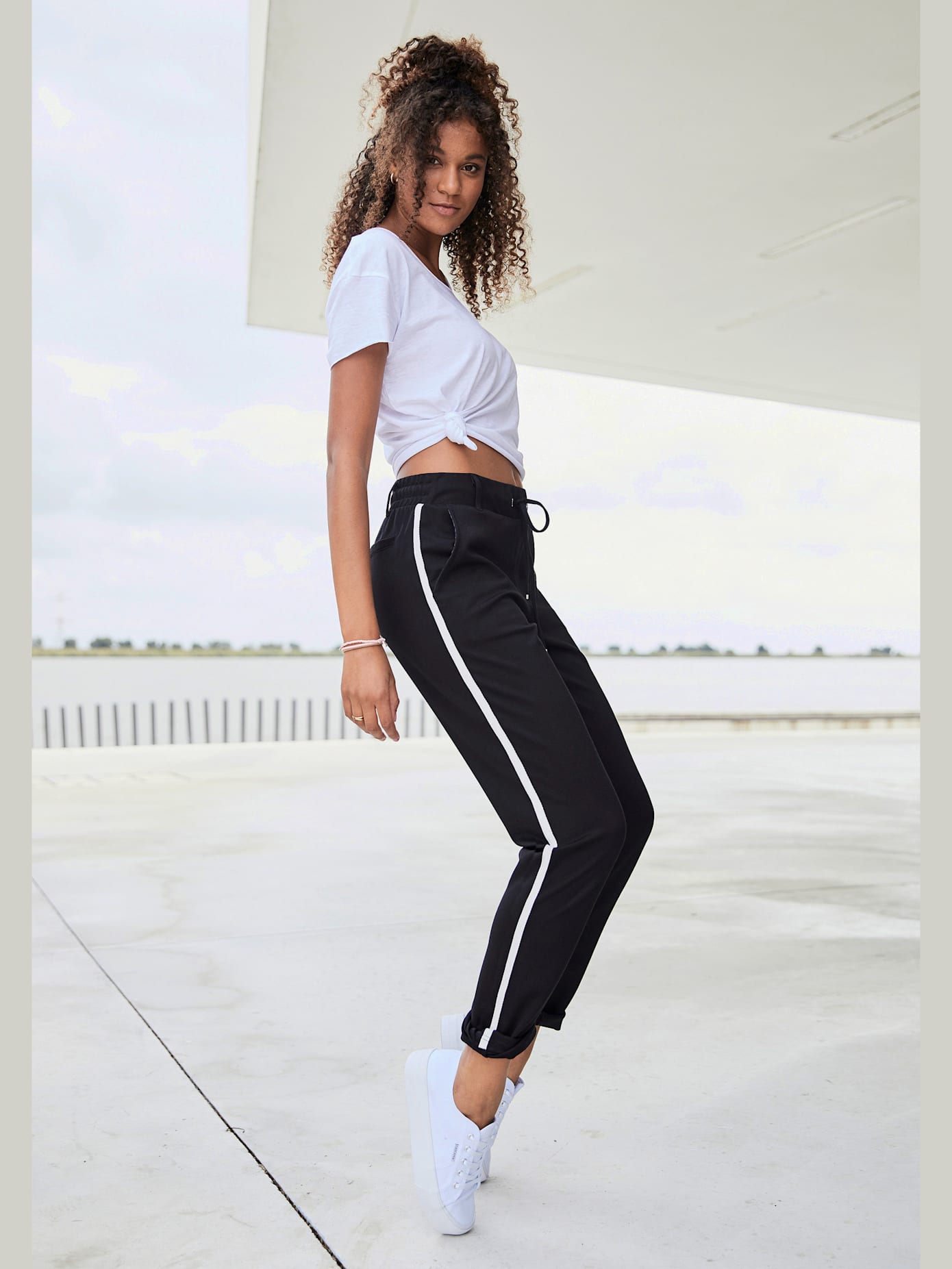 Pantalon de jogging jogging élastique doux