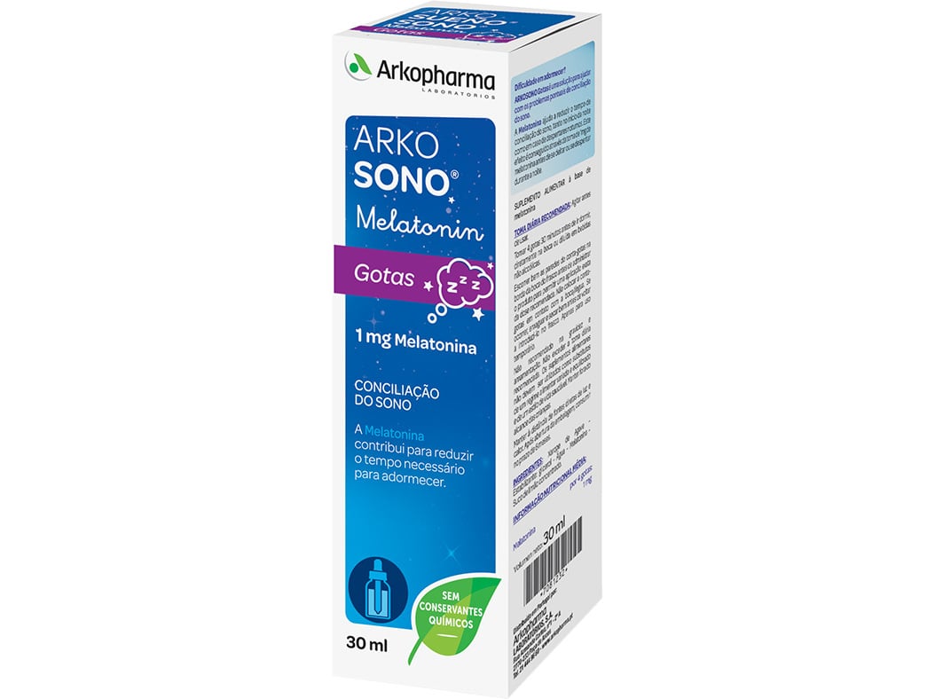 SUPLEMENTO ARKOSONO MELATONIN GOTAS 30ML