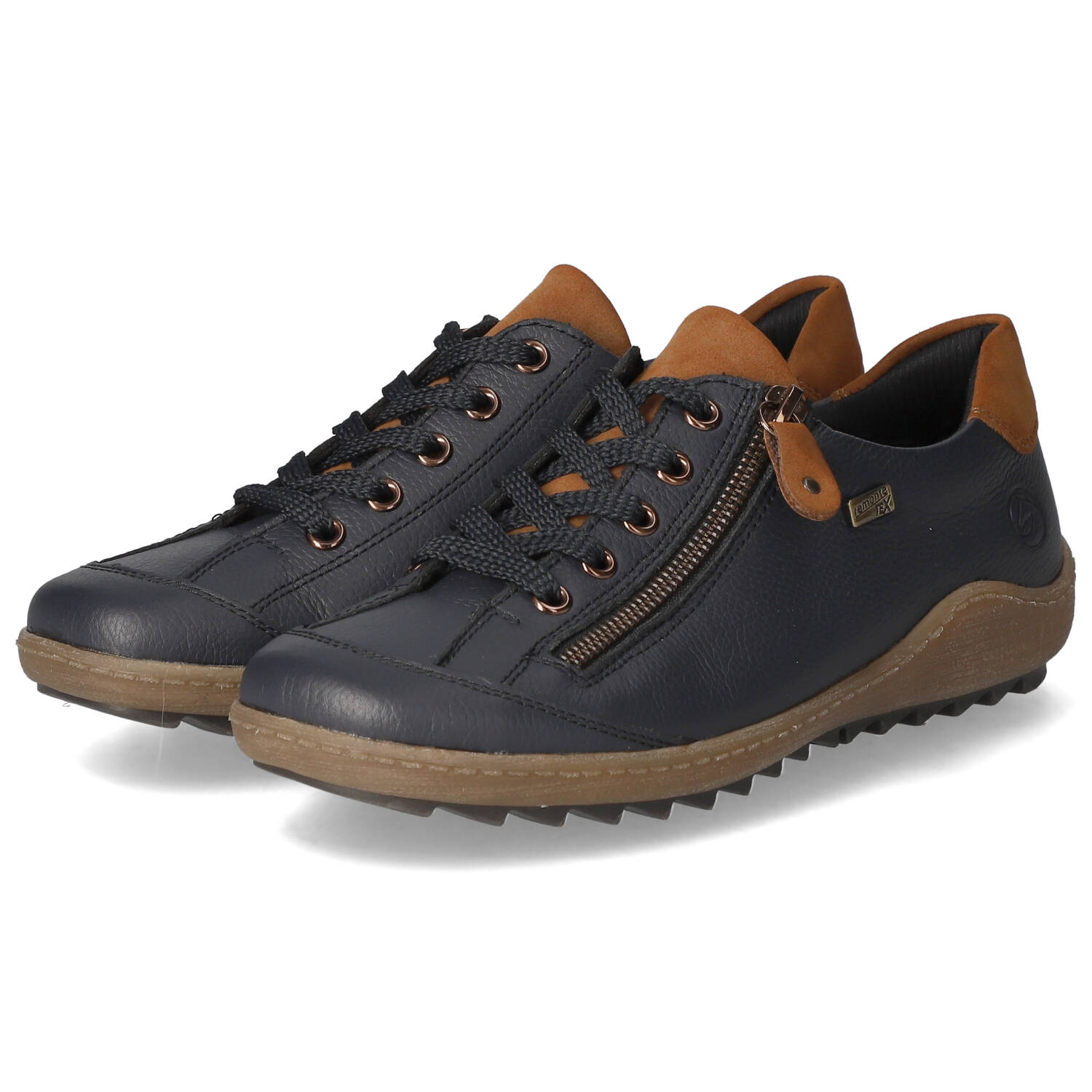 Remonte Halbschuhe - pazifik/reh