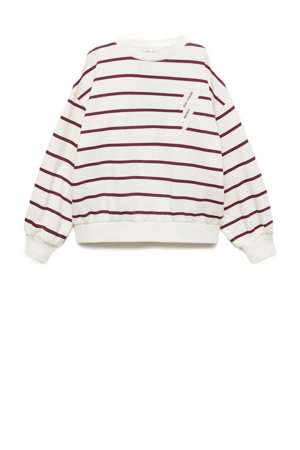 Mango Kids sweater donkerrood
