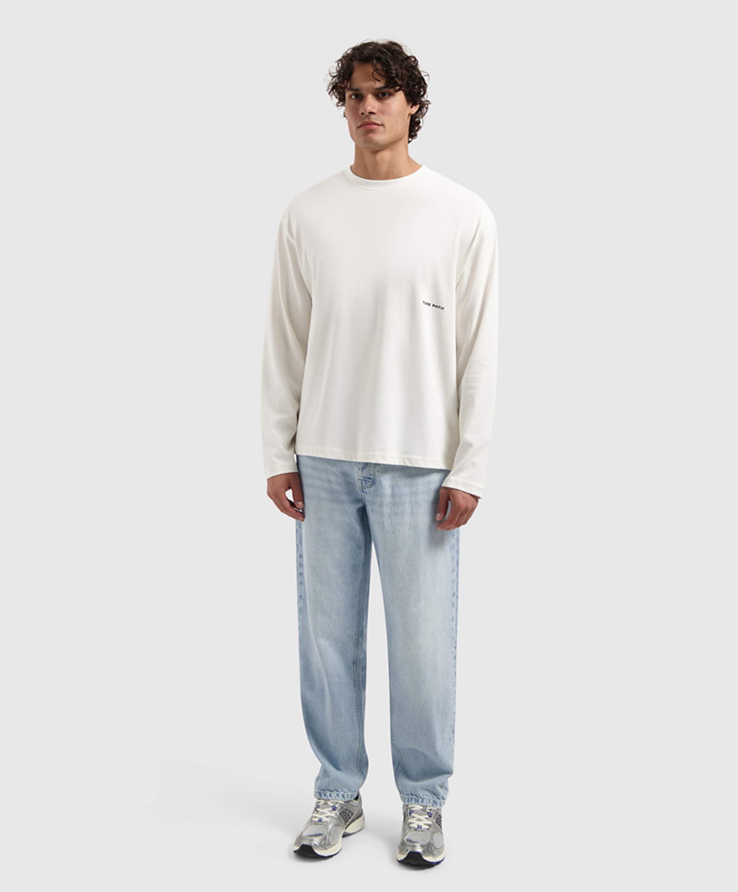 Pure Path The Aiden Loose Fit heren jeans blauw