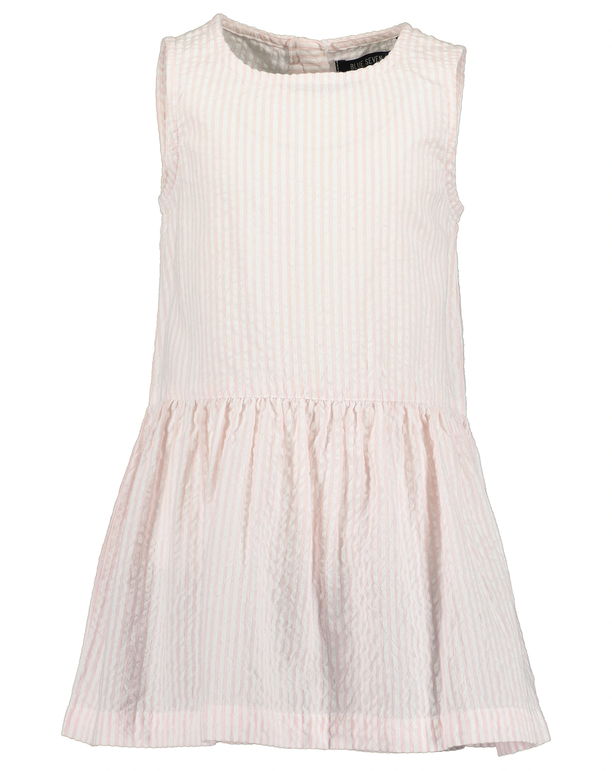 Kleid SMALL STRIPES ärmellos in rosa