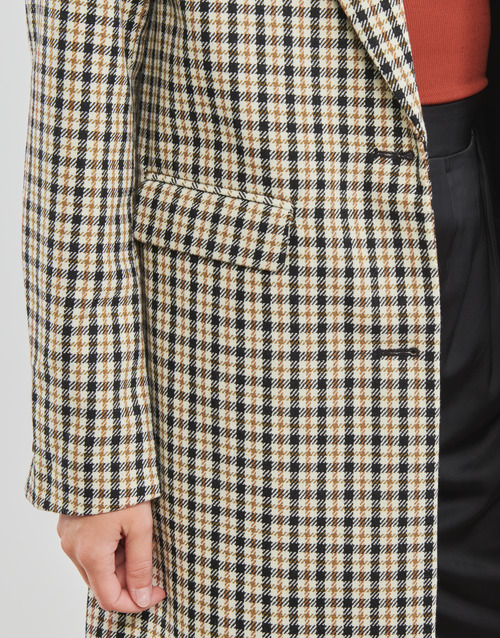 Only - ONLNORMA ASTRID CHECK COAT CC OTW - Multicolore